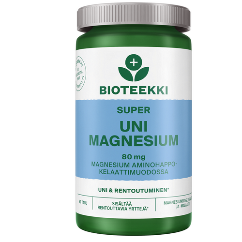 Bioteekki Super Uni Magnesium 60 tablettia