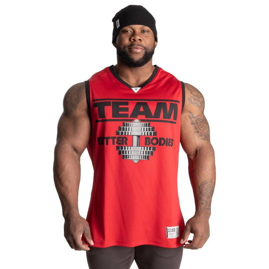 Better Bodies Iron Mesh Tank Chilli Red L