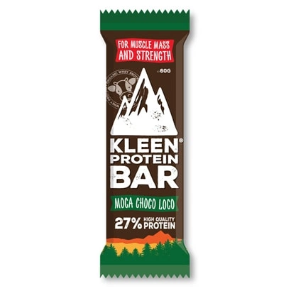 Kleen Whey Protein Bar 60 G Moca Choco Loco