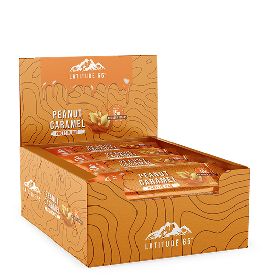 12 x Latitude 65 Protein Bar, 45 g