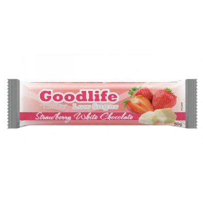 Goodlife Low Sugar 50 G Proteinbars Strawberry White Chocolate