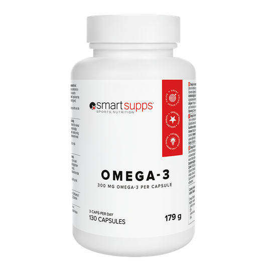 SmartSupps OMEGA-3, 130 caps