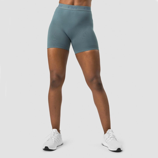 Icaniwill Define Seamless Logo Shorts Jungle Green M