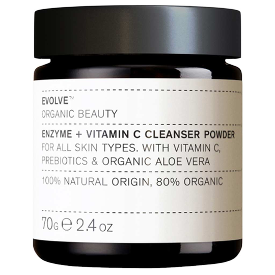 Evolve Organic Beauty Enzyme + Vitamin C Cleanser Powder 70g