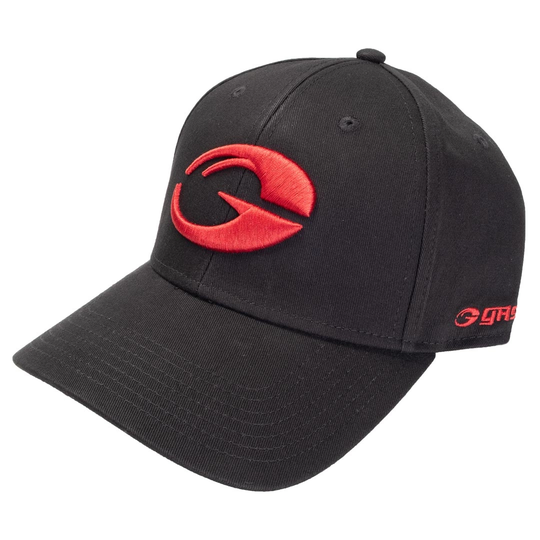 Gasp Baseball Cap Black/red