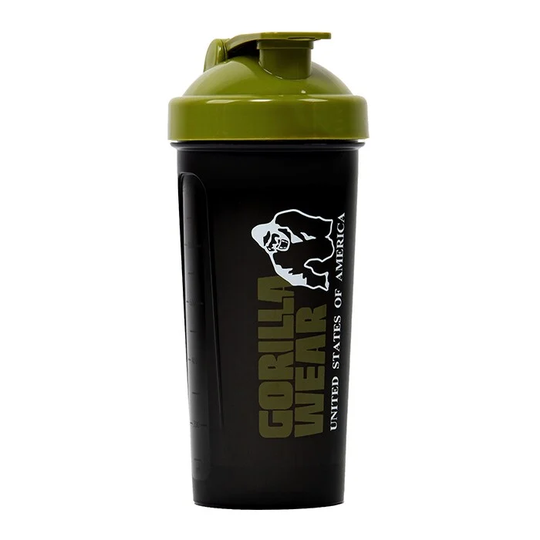 Shaker XXL Musta/vihreä 1000 ml