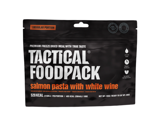 Tactical Foodpack Salmon Pasta With White Wine