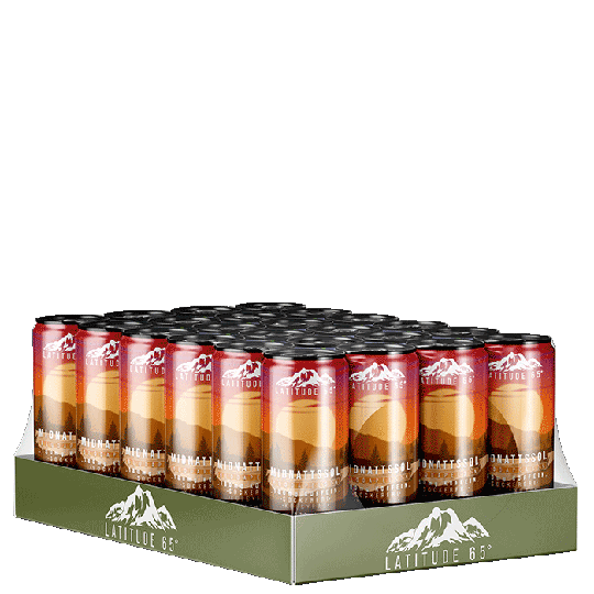 24 x Latitude 65 Energiajuoma 330 ml