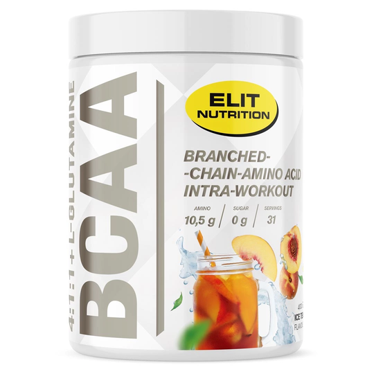 Elit Nutrition Bcaa 4:1:1 + L-glutamine 400 G Ice Tea