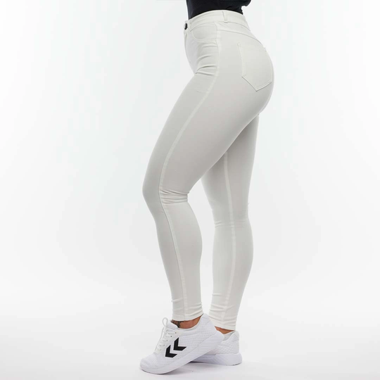 Embrace High Waist Jeans White Xs