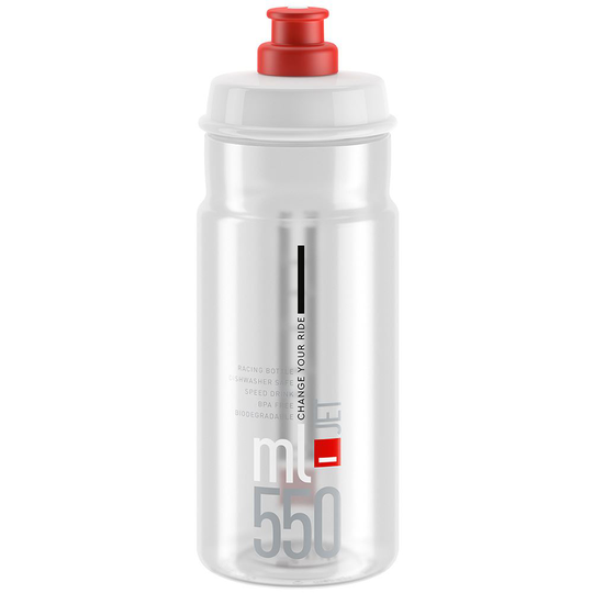 Elite Bottle Jet Clear, Shakerit