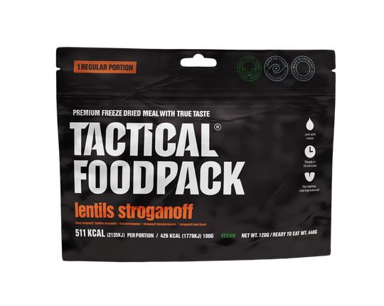 Tactical Foodpack Lentils Stroganoff 120g