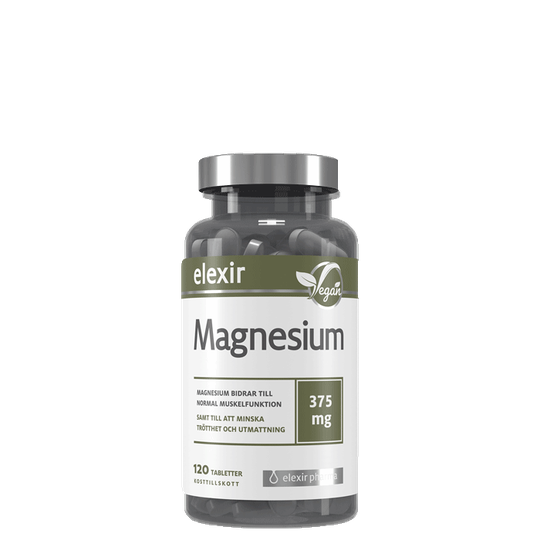 Magnesium 375 mg, 120 tablettia