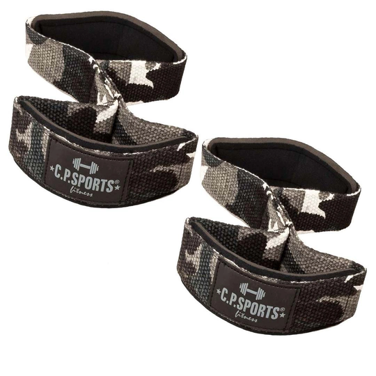 C.p. Sports Figure 8 Straps Lifting Loops White Camo