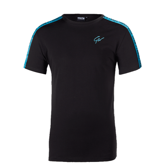 Chester T-Shirt, Black/Blue