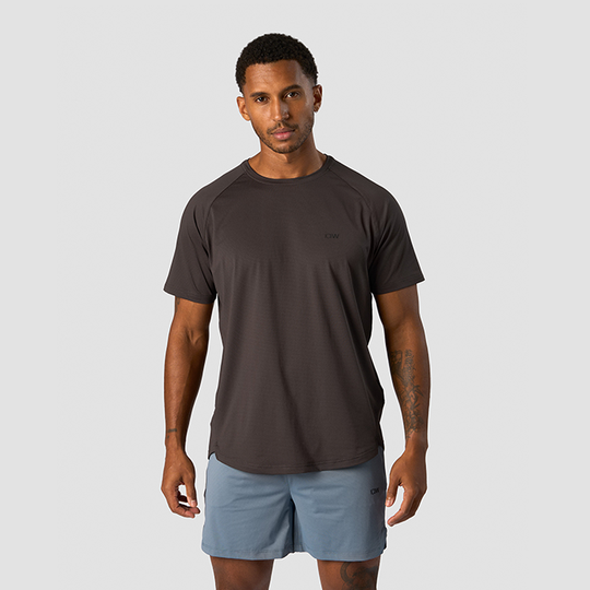 Stride Raglan T-shirt, Charcoal