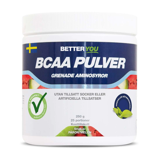 Better You Naturlig Bcaa 250 G Päron Melon