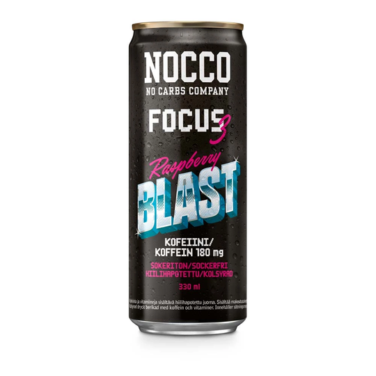 Nocco Focus 330 Ml Raspberry Blast