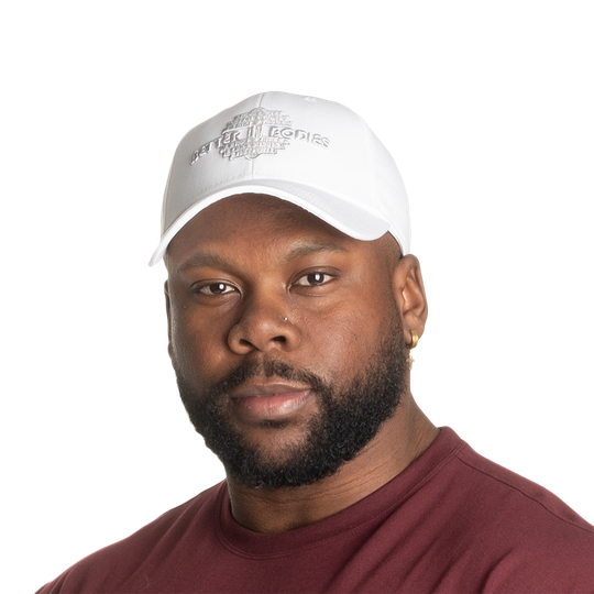 BB Baseball Cap, White