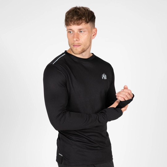 Gorilla Wear Washington Long Sleeve Black L