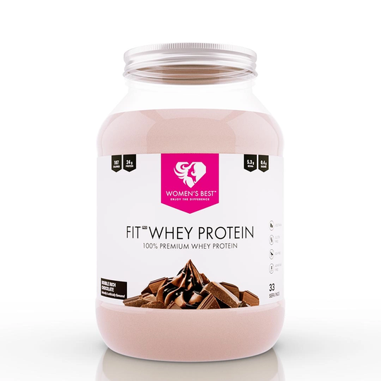 Womens Best Fit Whey Pro Protein 1 Kg Double Rich Chocolate