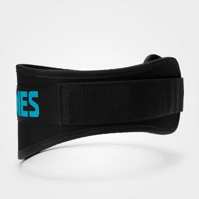 Better Bodies Womens Gym Belt Black/aqua L