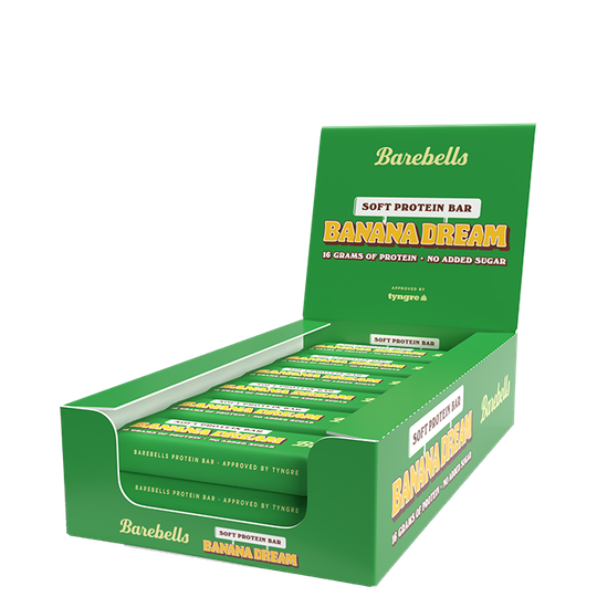 12 x Barebells Soft Bar, 55 g, Banana Dream