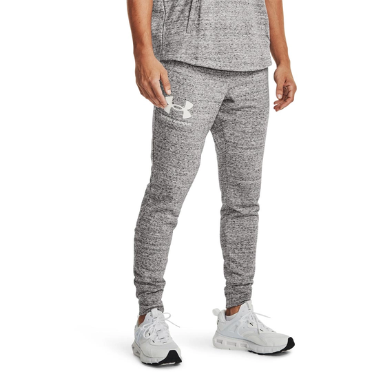 Under Armour Ua Rival Terry Jogger Onyx White Xl