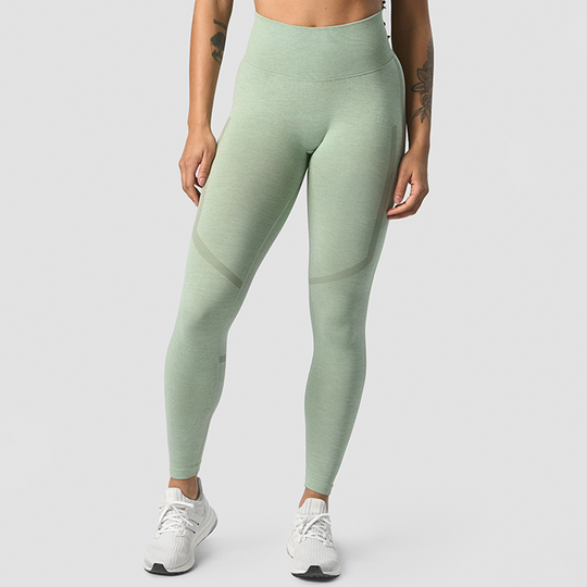 Rush Seamless Tights Vaaleanvihreä