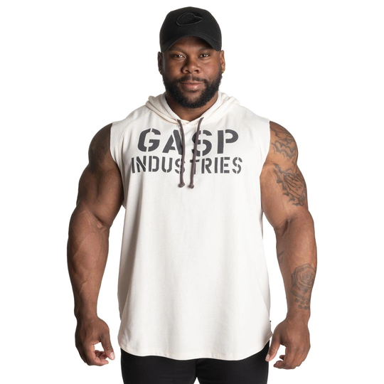 Gasp Thermal Sl Hoodie Off White L