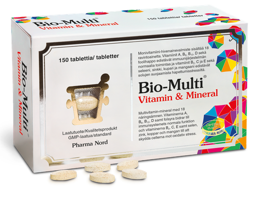 Bio-Multi Vitamin&Mineral 150 tabl