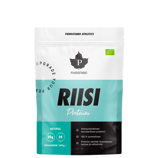 Organic Rice Protein, 600g, Natural