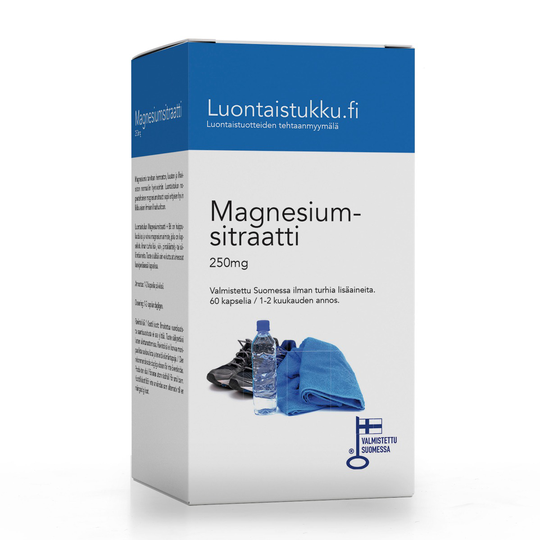 Magnesiumsitraatti 250mg