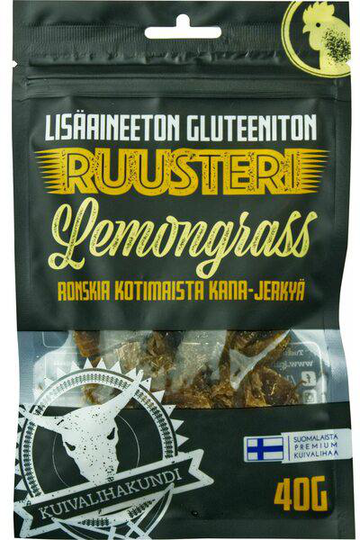 Kuivalihakundi Ruusteri Lemongrass 40g