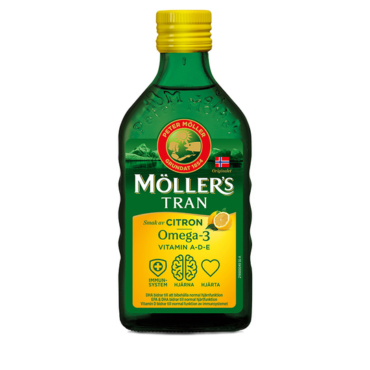 Möllerin Tran turskanmaksaöljy, 250ml