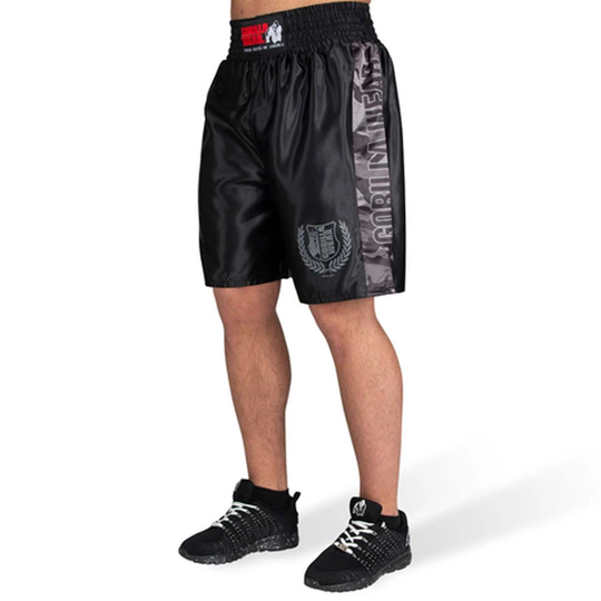 Gorilla Wear Vaiden Boxing Shorts Black Grey Camo Xxxl