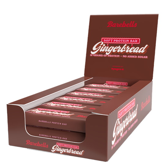 12 x Barebells Soft Bar, 55 g, Gingerbread