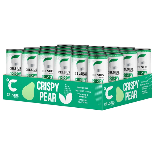 24 X Celsius 355 Ml Crispy Pear