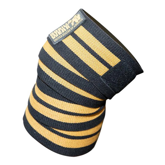 Gorilla Wear Knee Wraps 2 M Black/gold