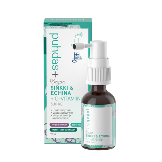 Puhdas+ Sinkki&Echina&C-vitamiinisuihke 20 ml