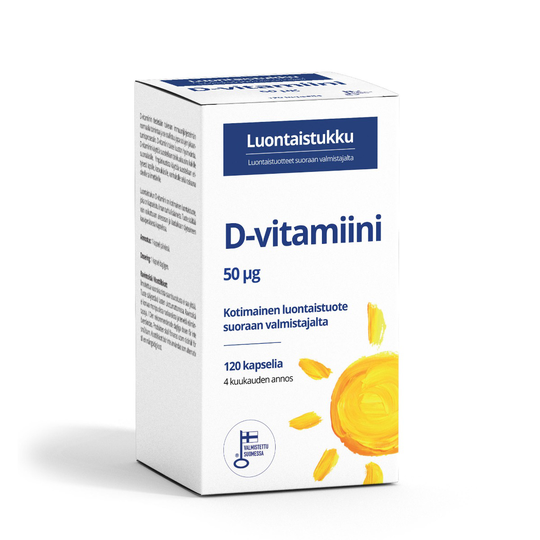 D-vitamiini 50mcg
