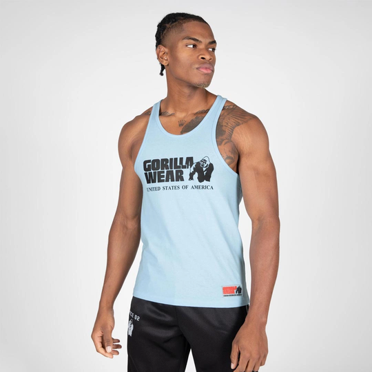 Gorilla Wear Classic Tank Top Light Blue M