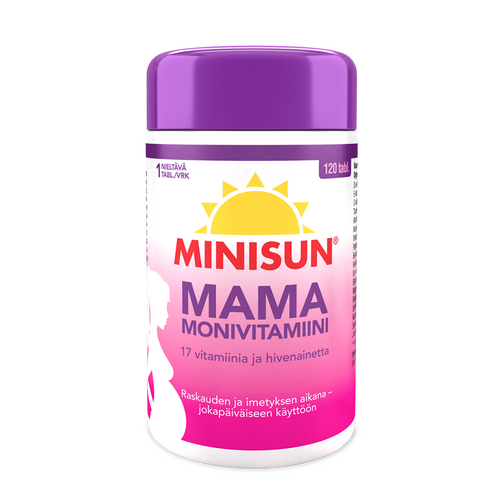 Minisun Multivitamin Mama 120 tablettia