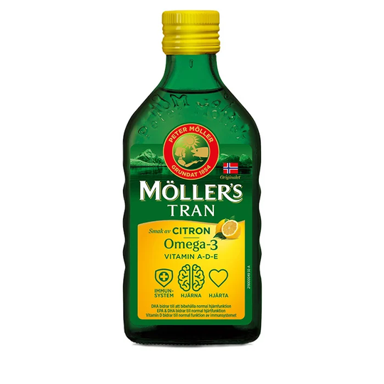 Möllerin Tran turskanmaksaöljy, 250ml