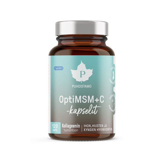Puhdistamo OptiMSM + C 120 kaps