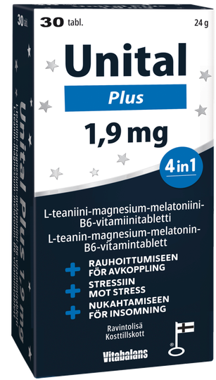 Unital Plus 1,9 mg 30 tabl