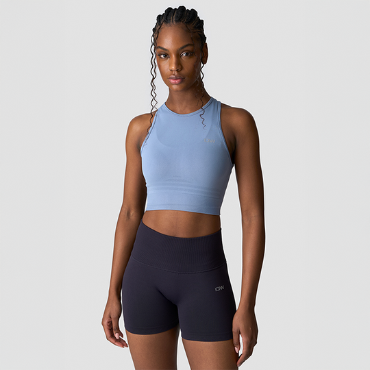 Define Seamless Cropped Paita Sininen