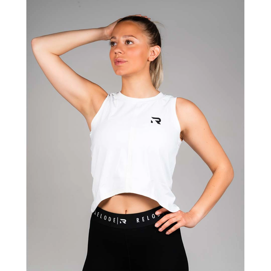 Relode Core Tank Top White
