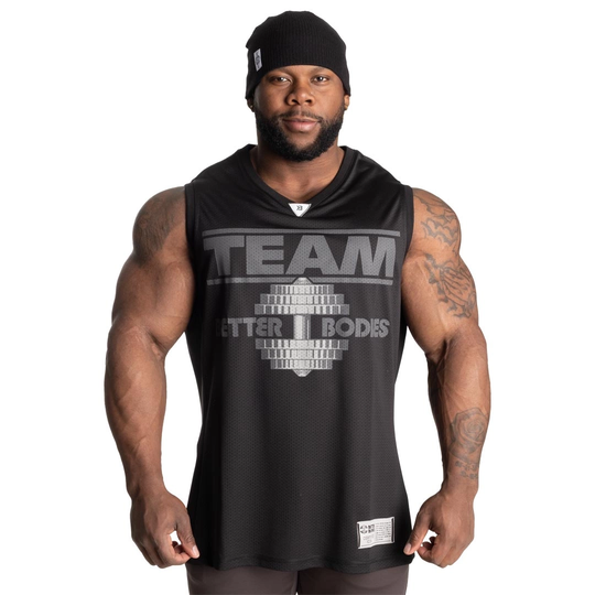 Better Bodies Iron Mesh Tank Black L