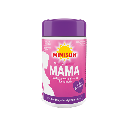 Minisun Monivitamiini Mama 120 tablettia